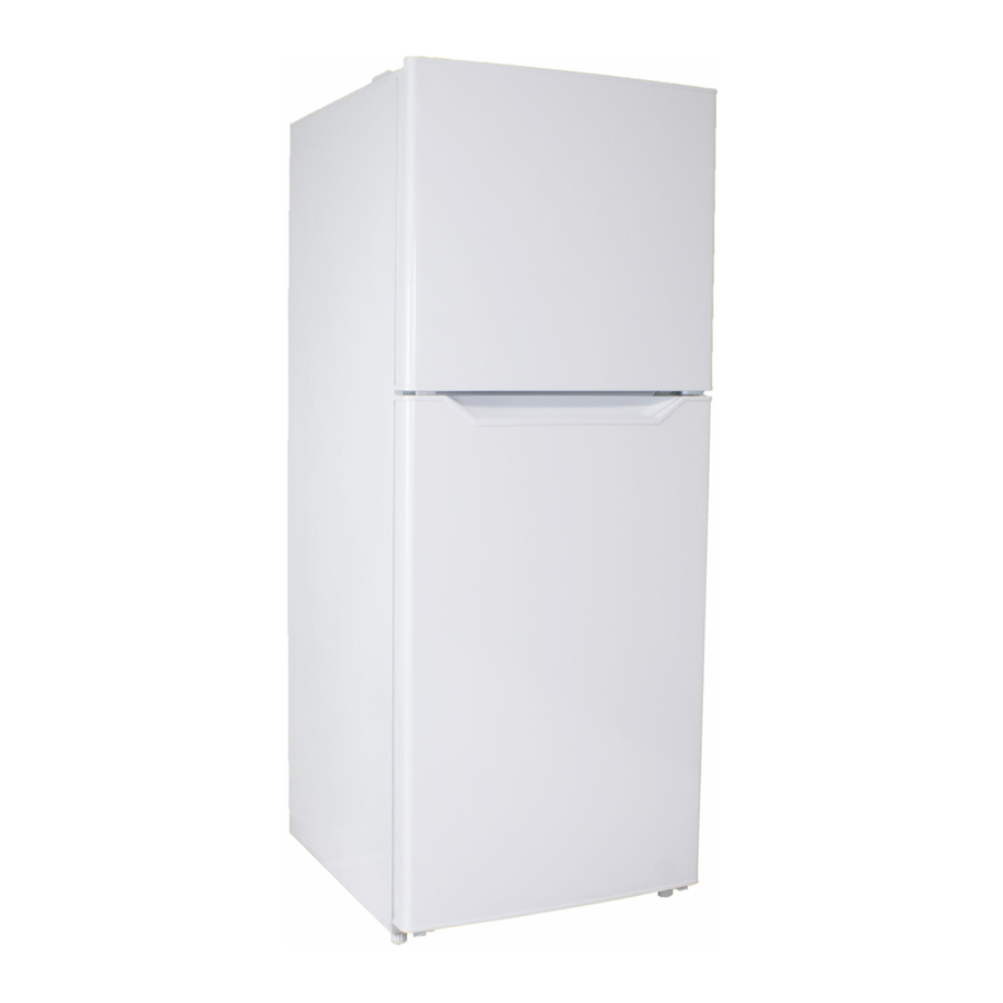 Danby DFF116B1WDBL, DFF116B1WDBR, DFF116B2WDBL - Fridge Manual