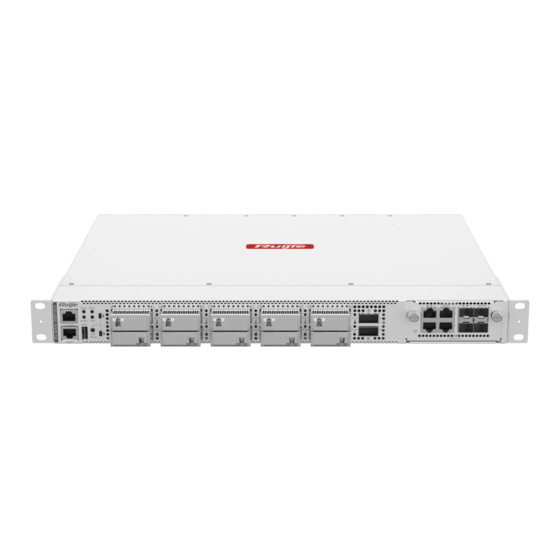Ruijie RG-S7600 Series Hardware  Installation And Reference Manual
