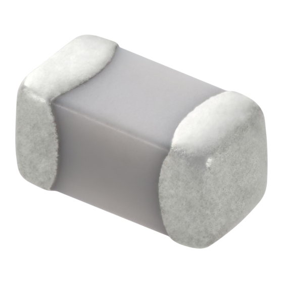 Murata GJM0335C1E9R1BB01 Series Capacitor Manuals