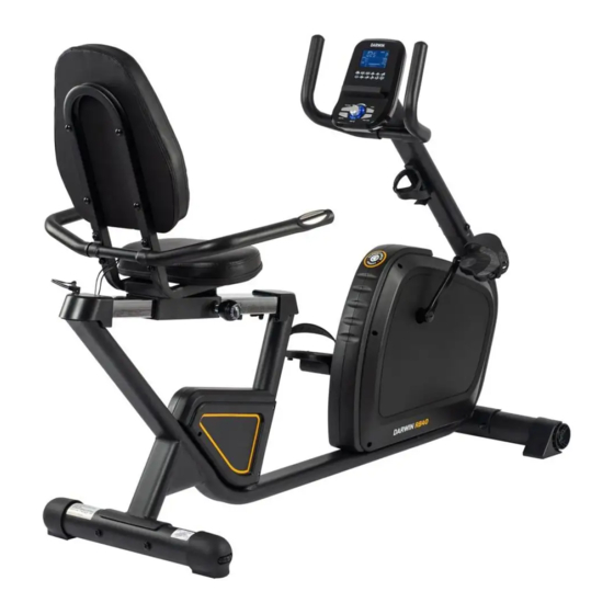 Darwin Fitness DF-RB40 Assembly And Operating Instructions Manual