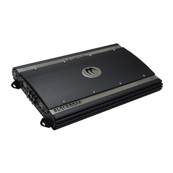 Crunch MXB 480 Owner's Manual