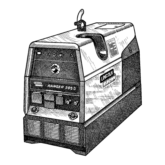 Lincoln Electric RANGER 305D IM730 Operator's Manual