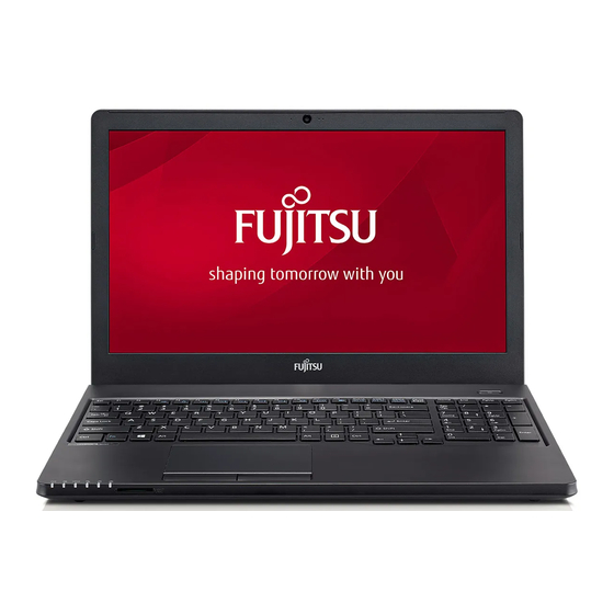 Fujitsu LIFEBOOK A555 Operating Manual