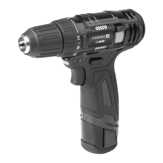 Meister i-drill MAS12ib 2.0 Instructions Manual