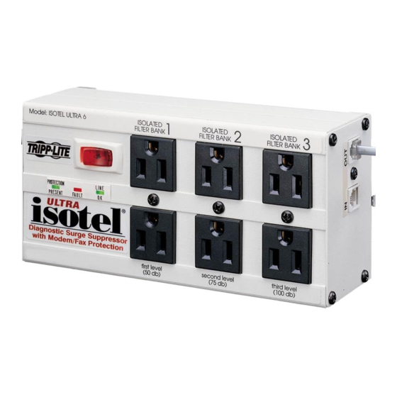 Tripp Lite ISOTEL6ULTRA Specification Sheet