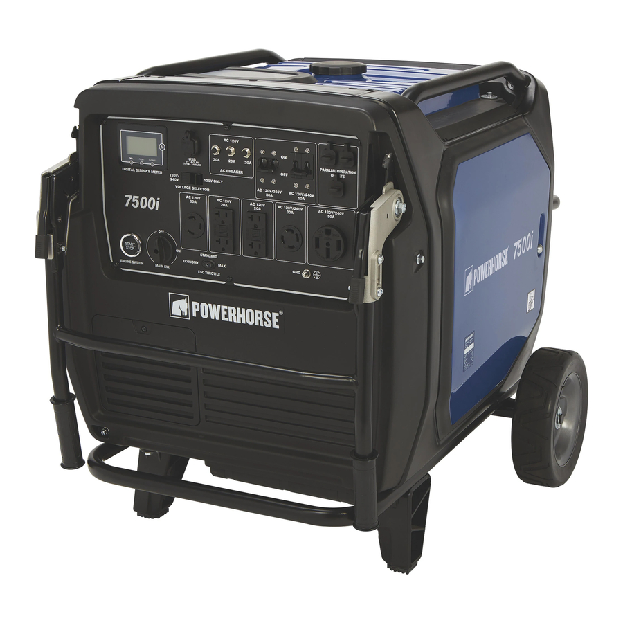Powerhorse 74006 Owner's Manual