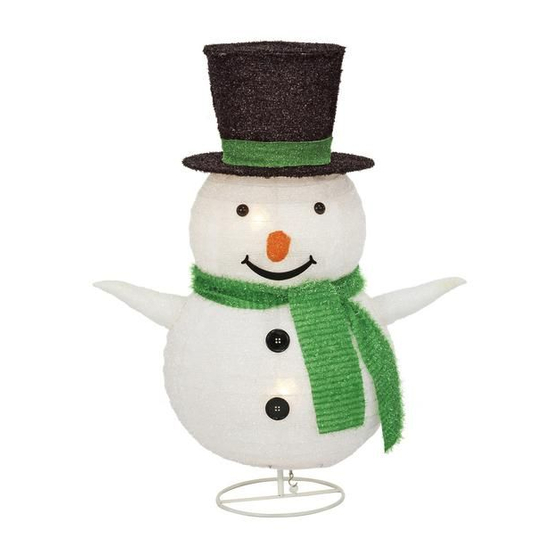 Home Accents Holiday TY503-1814 Assembly Instructions