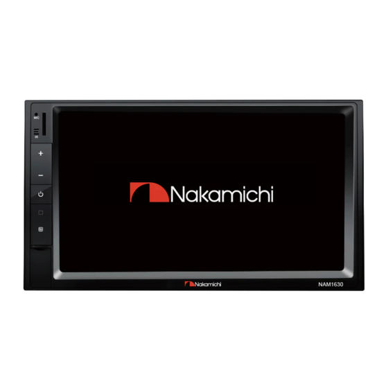 Nakamichi NAM1630 Manuals