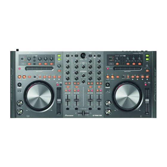 Pioneer TRAKTOR PRO 2 DDJ-T1 Manual