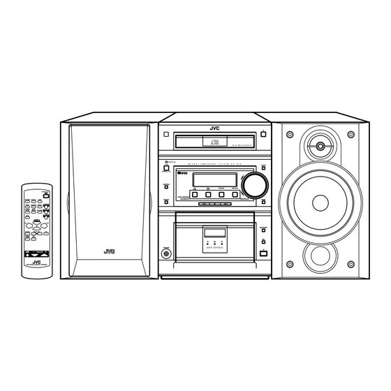 JVC CA-UXP3R Přiručka K Obsluze
