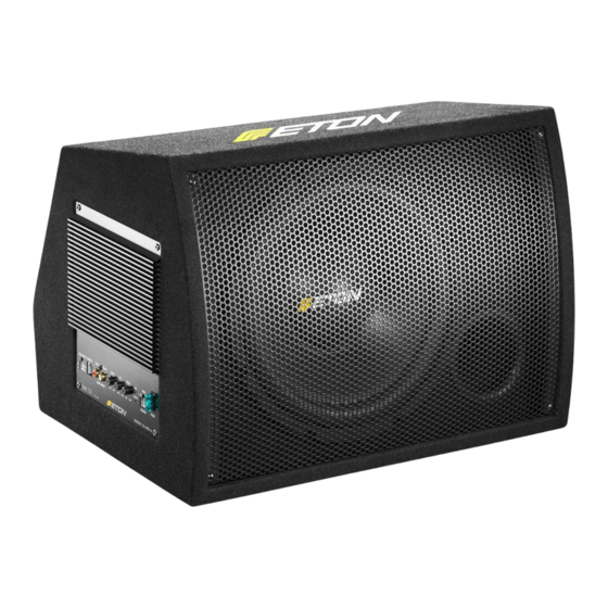 Eton MOVE 10-300A Installation Operation User Manual