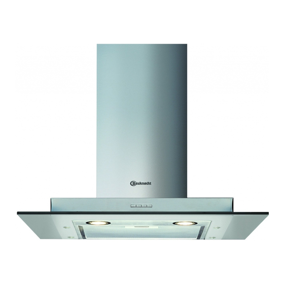 Bauknecht DDE 5790 Installation Sheet