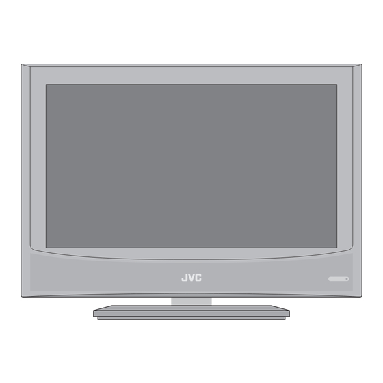 JVC LT-26A70BJ LCD Panel Television Manuals