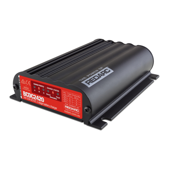 Redarc BCDC2420 Instruction Manual