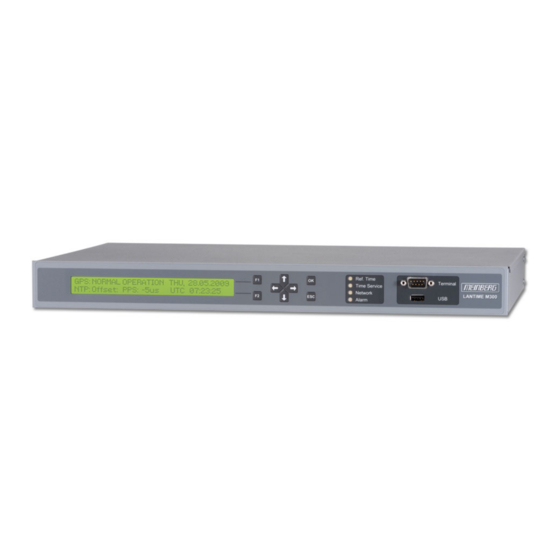 Meinberg LANTIME M300/MRS/AD10-AD10 Technical Reference