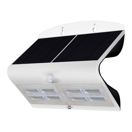 brennenstuhl Solar LED Wall Light-Butterfy Manuals