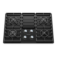 KitchenAid KGCC506RBL - Pure 30 Inch Sealed Burner Gas Cooktop Installation Instructions Manual