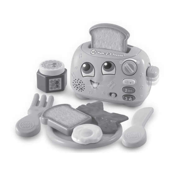 LeapFrog Yum-2-3 Toaster Parents' Manual