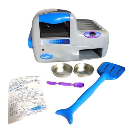 Hasbro Easy-Bake REAL MEAL OVEN Quick Start Manual