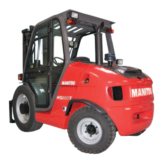 Manitou MSI25 T 4ST3A Manuals