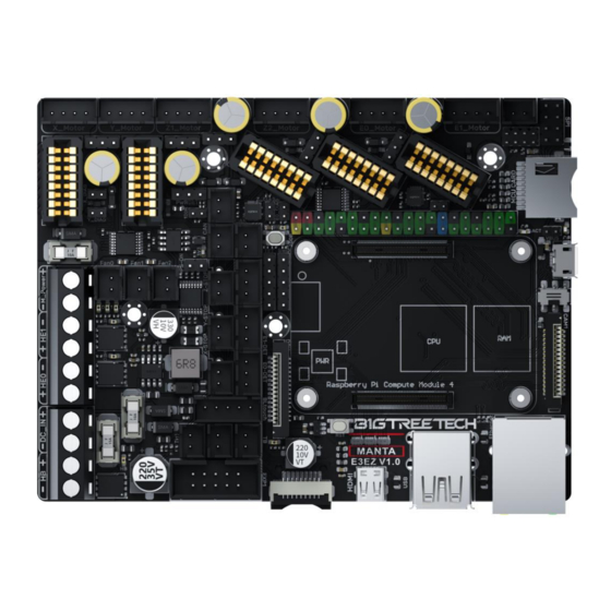BIGTREETECH MANTA E3EZ V1.0 User Manual