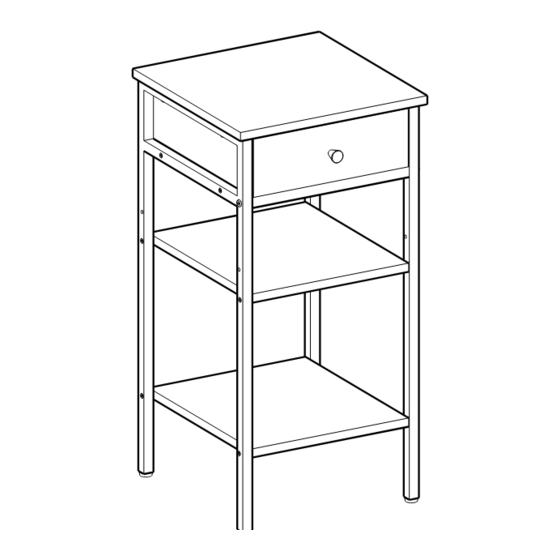 Songmics VASAGLE LET502 Assembly Instructions Manual