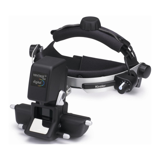 Keeler Vantage Plus Setup & Quick Start Manual