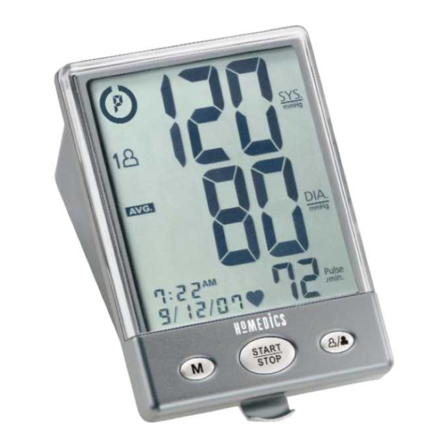 Homedics BPA-300 Manual