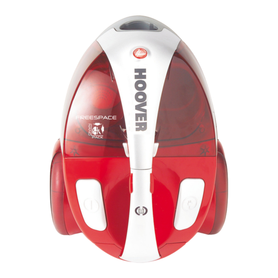 Hoover FREESPACE TFS 7208 User Instructions