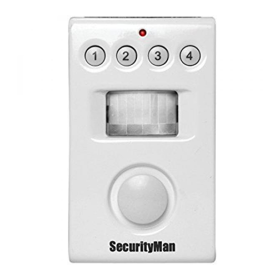 SecurityMan SolarPIR User Manual