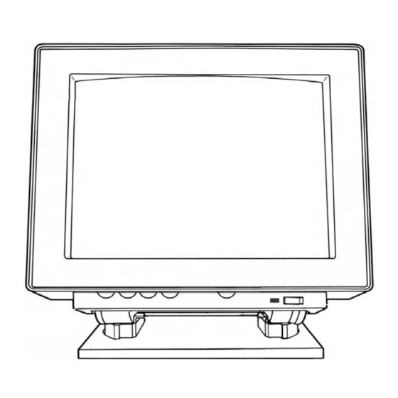 Sony GDM-20D11 Installation Manual