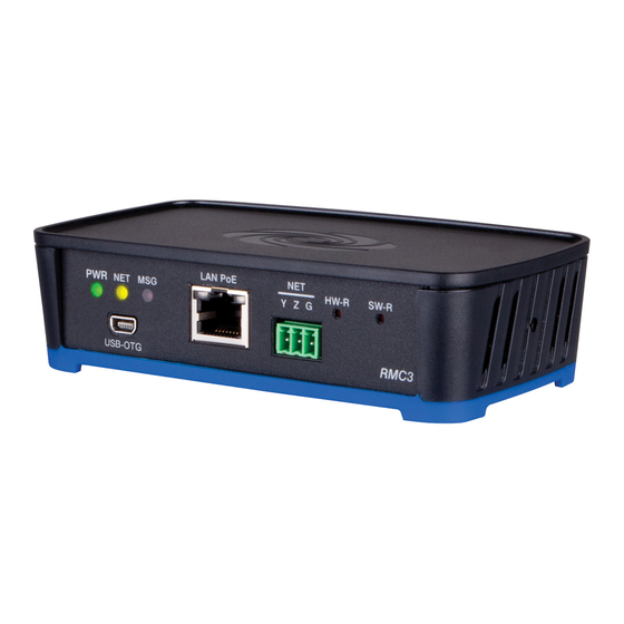 Crestron RMC3 Operation And Installation Manual