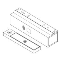 hager 2958 Delayed Egress MagLock Installation Instructions Manual