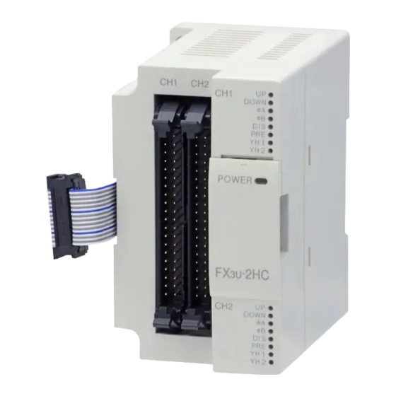 Mitsubishi MELSEC-F FX3U-2HC User Manual