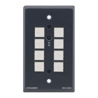 Kramer RC-8IR User Manual