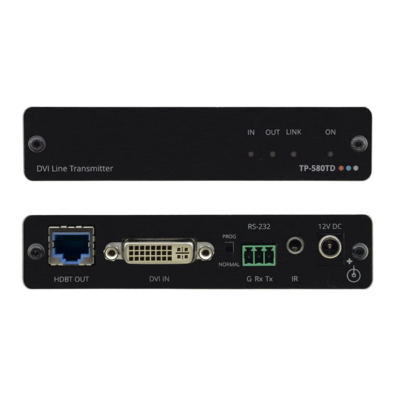 Kramer TP-580TD User Manual