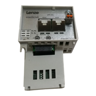 Lenze E84AYCEC Communications Manual