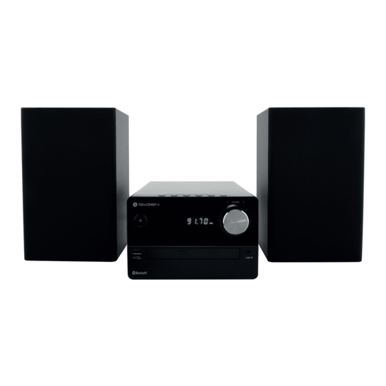 Gogen MSC 372 BT U Installation Manual