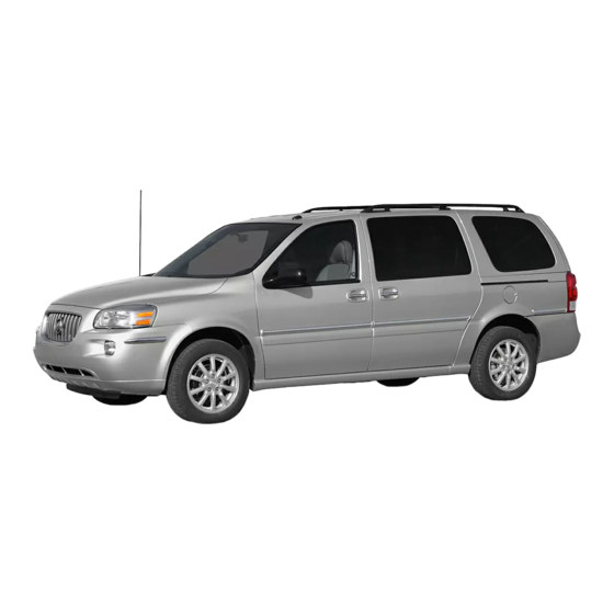 Buick 2007 Terraza Owner's Manual