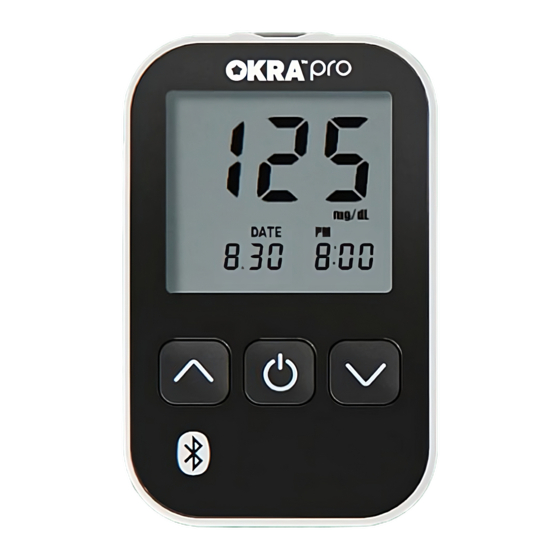 OKRA 06 Glucose Monitor Kit Manuals