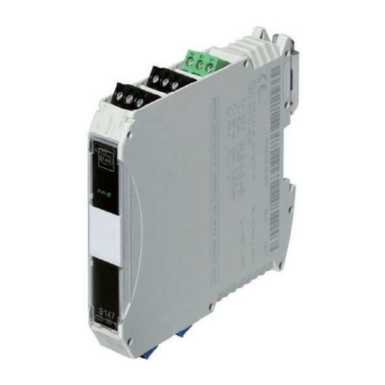 Stahl ISpac 9147 Series Manuals