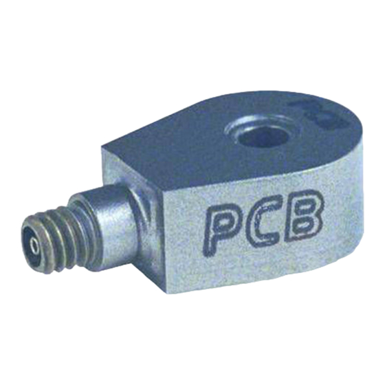 PCB Piezotronics P357B06 Installation And Operating Manual