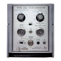 Tektronix 284 Instruction Manual
