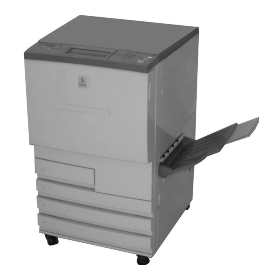 Xerox DocuColor 12 Quick Start Manual