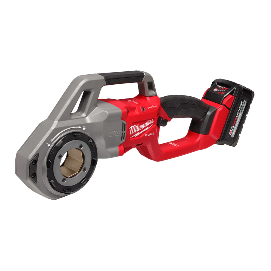 Milwaukee M18 FUEL 2870-20 - COMPACT PIPE THREADER Manual