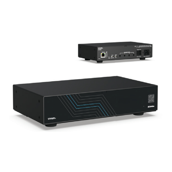 Trivum SC040m Quick Installation Manual