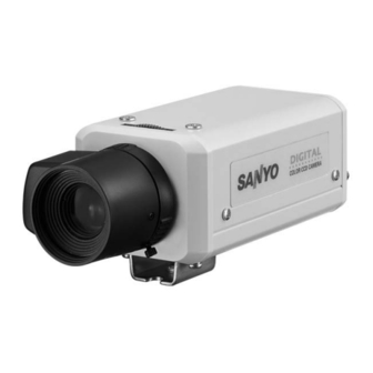 Sanyo VCC-6584E - 1/3" Color CCD DSP High-Resolution Camera Specification Sheet