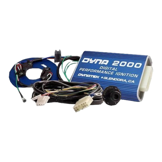 DYNATEK DDK2-17C Installation Manual