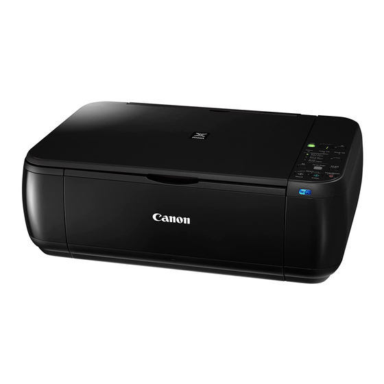 Canon PIXMA MP499 Network Manual