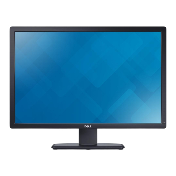 Dell U3014 Quick Setup Manual